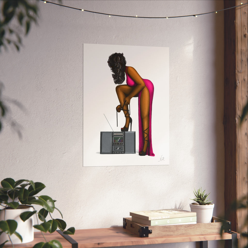 "Raspberry Rhapsody" Fine Art Poster