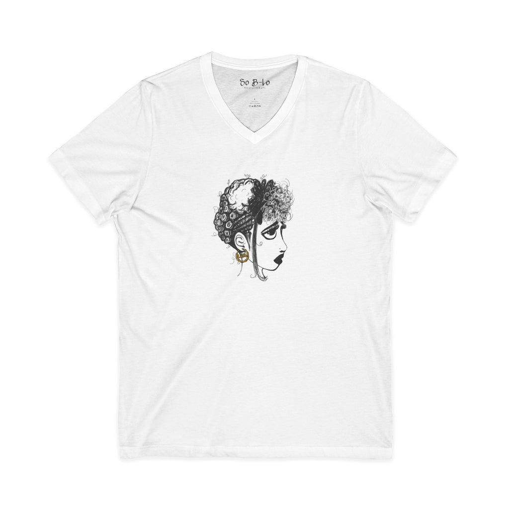 "High Maintenance" Vintage Portrait V-Neck Tee
