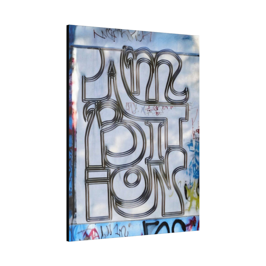 "Ambition" Art Canvas Print — Modern Abstract Wall Decor