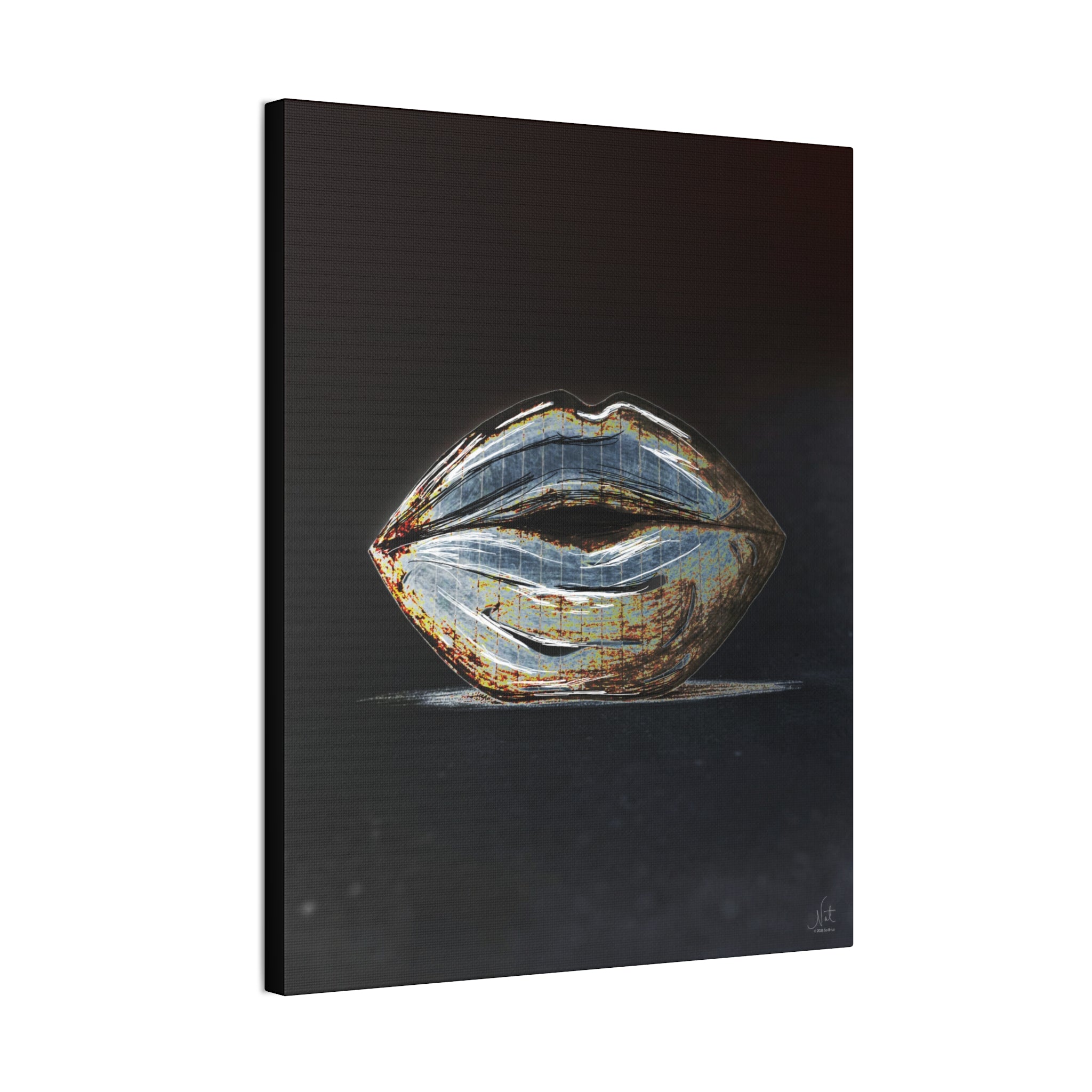 "Patina" Art Canvas Print — Modern Abstract Wall Decor