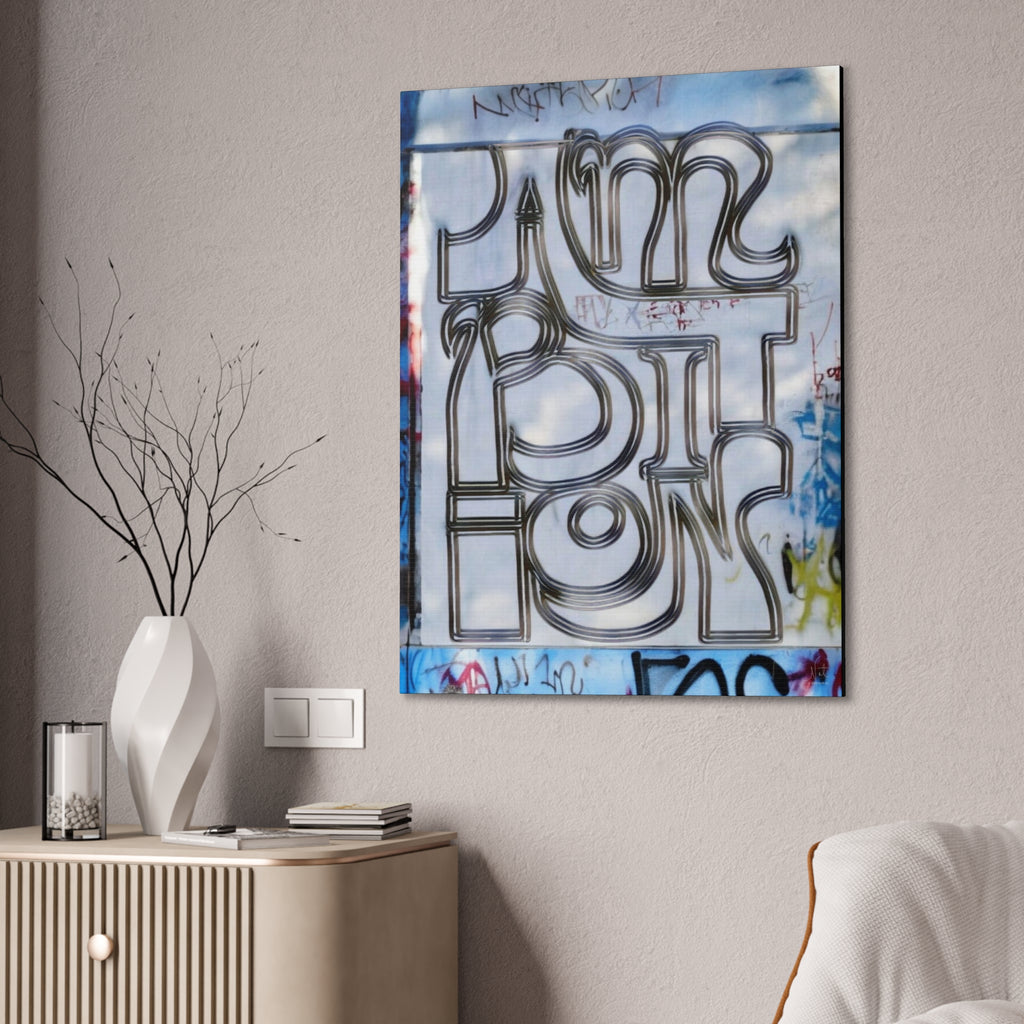 "Ambition" Art Canvas Print — Modern Abstract Wall Decor