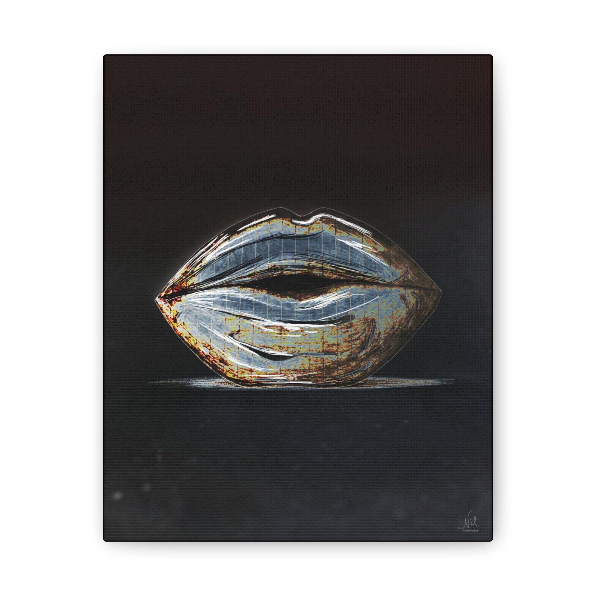 "Patina" Art Canvas Print — Modern Abstract Wall Decor