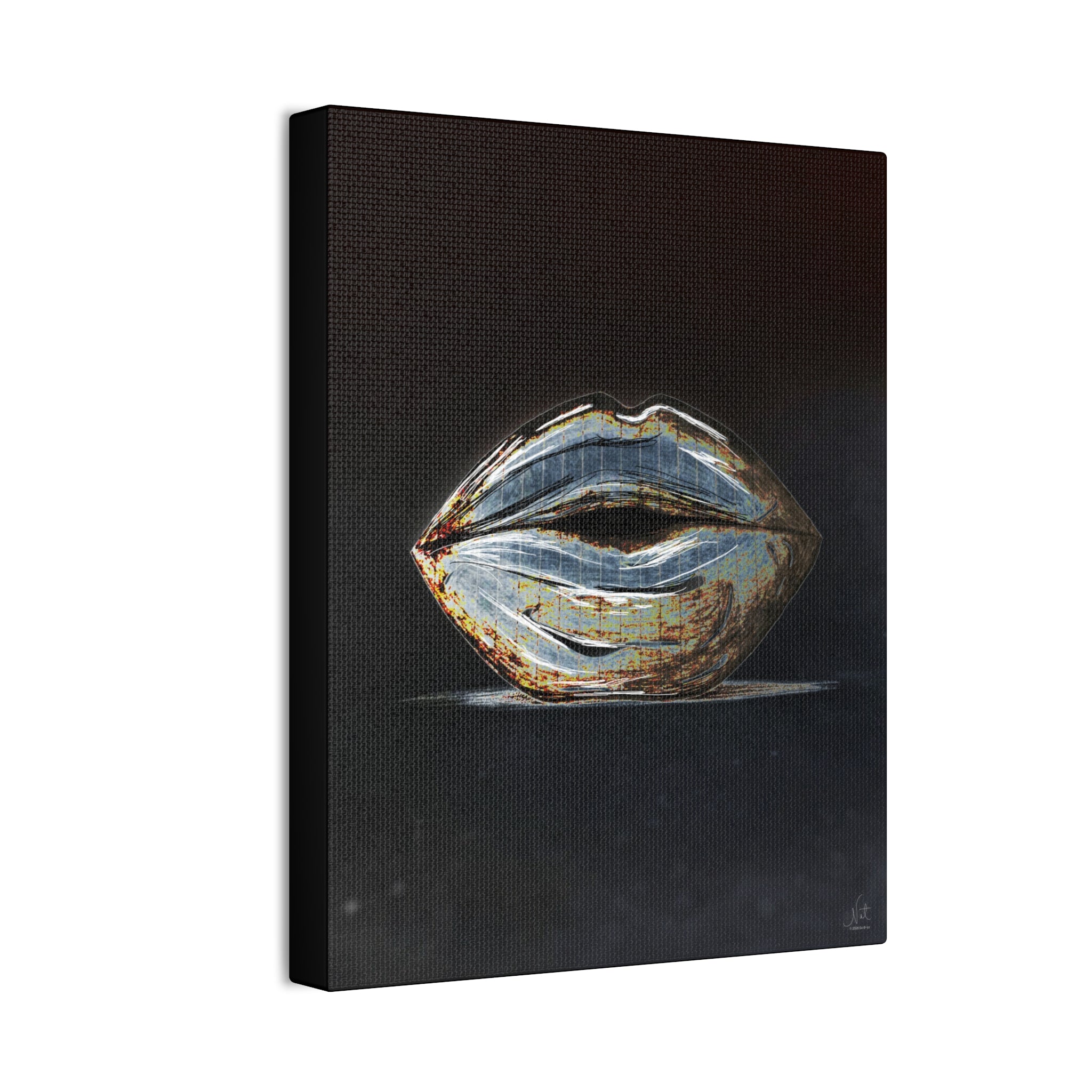 "Patina" Art Canvas Print — Modern Abstract Wall Decor
