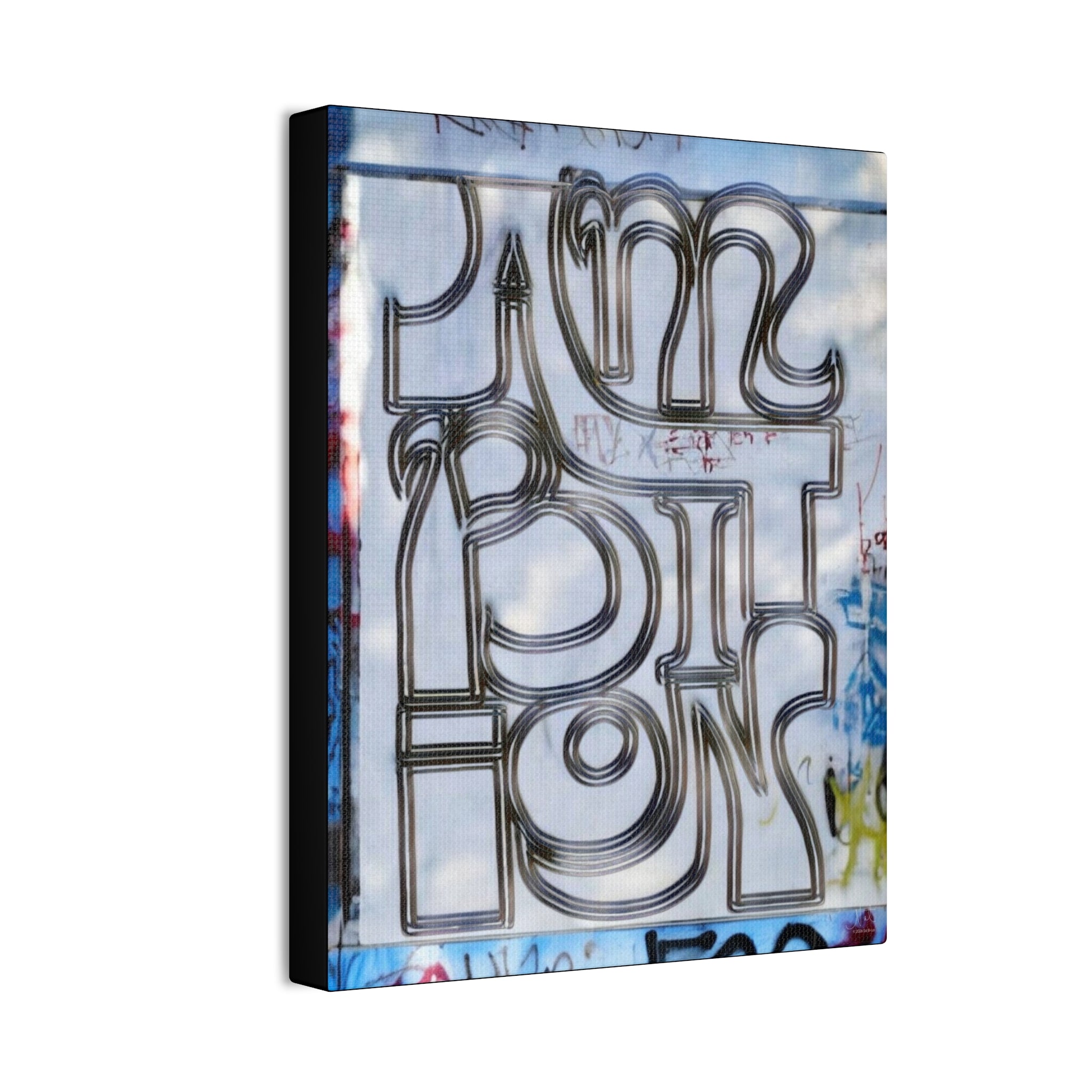 "Ambition" Art Canvas Print — Modern Abstract Wall Decor