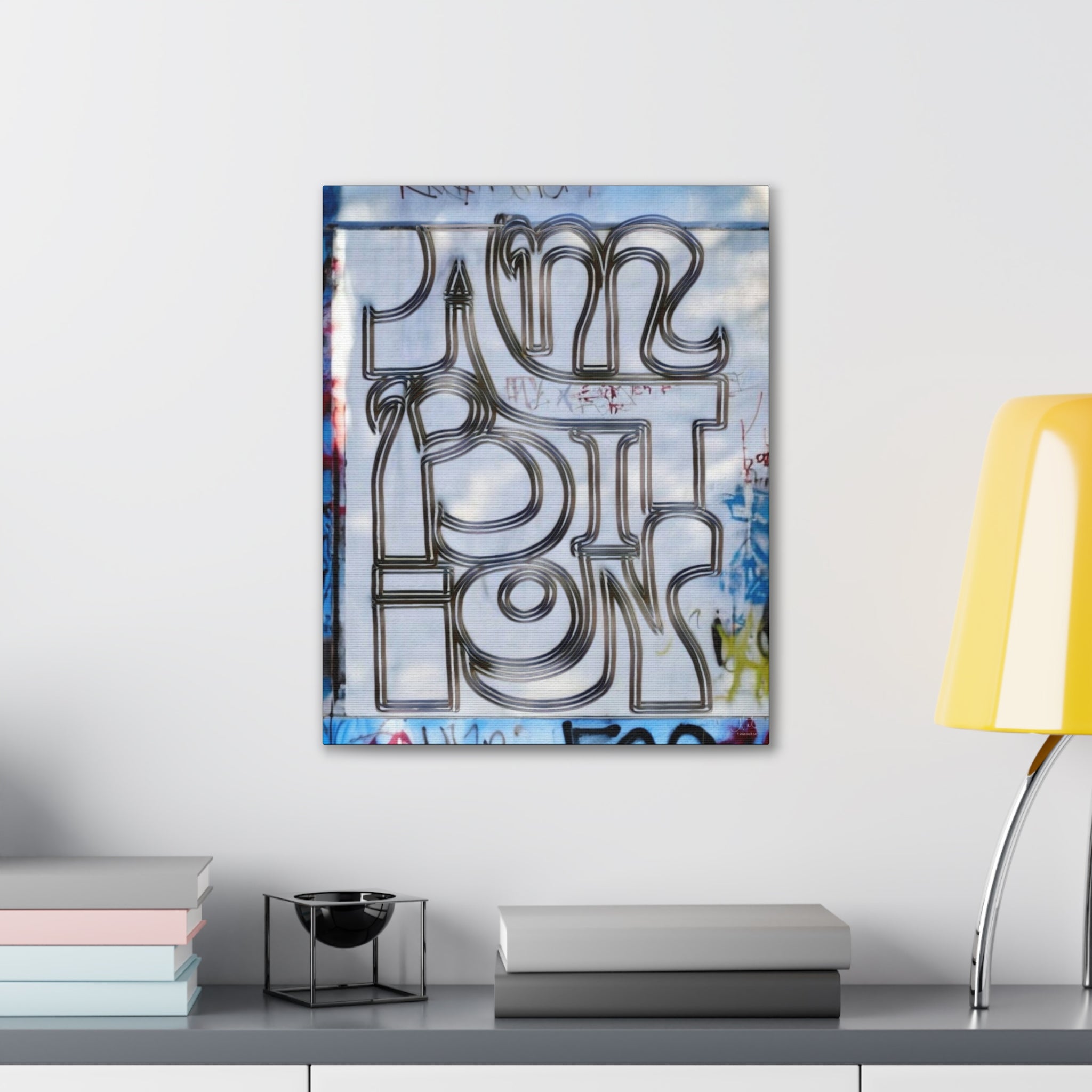 "Ambition" Art Canvas Print — Modern Abstract Wall Decor