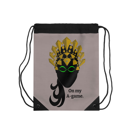 "A-game" Drawstring Bag