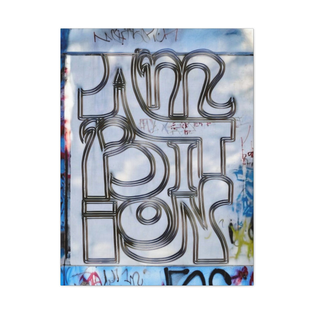"Ambition" Art Canvas Print — Modern Abstract Wall Decor