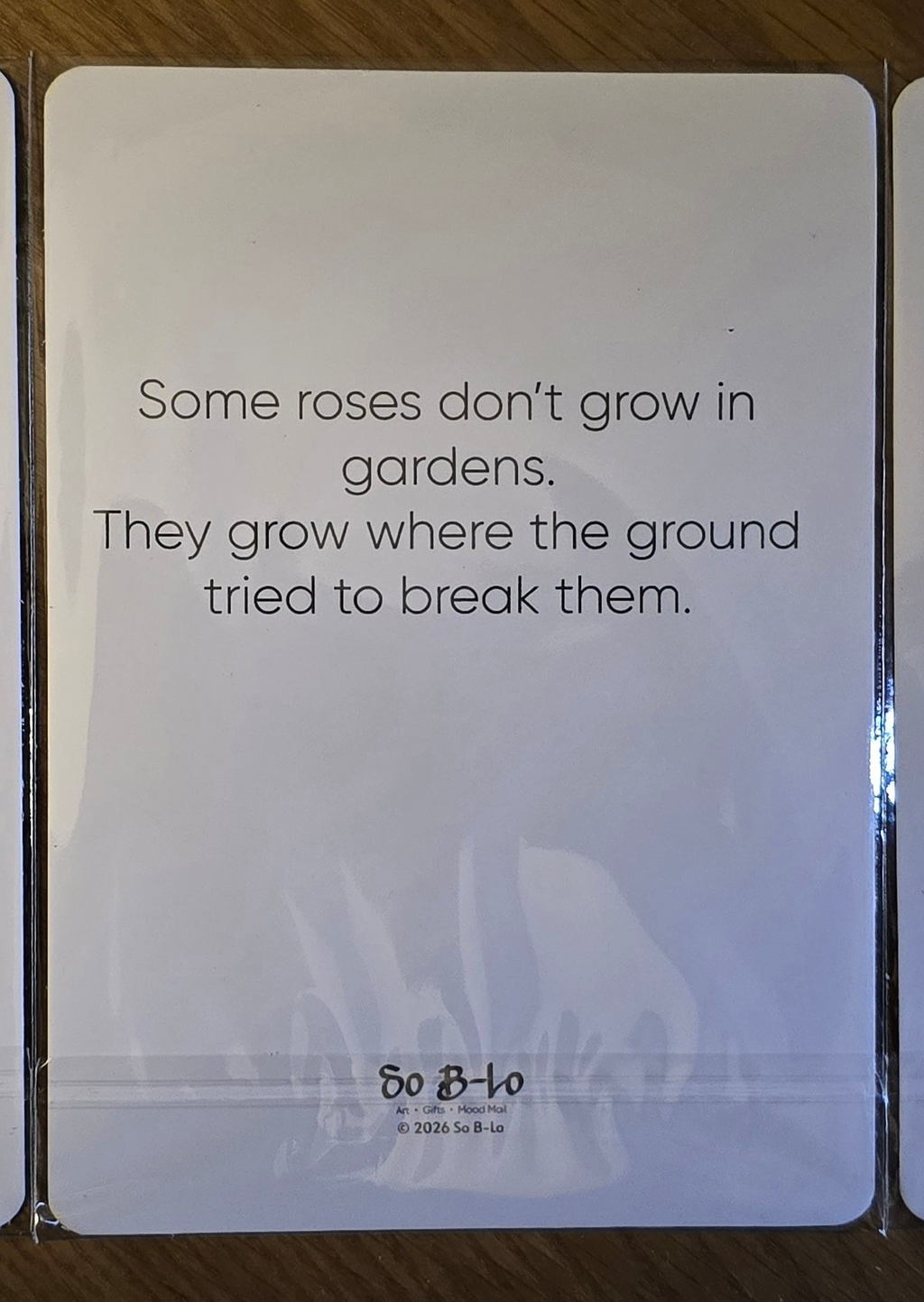 Mood Mail "Rose From the Concrete" 5x7 Art Print Bundle (Set of 3)