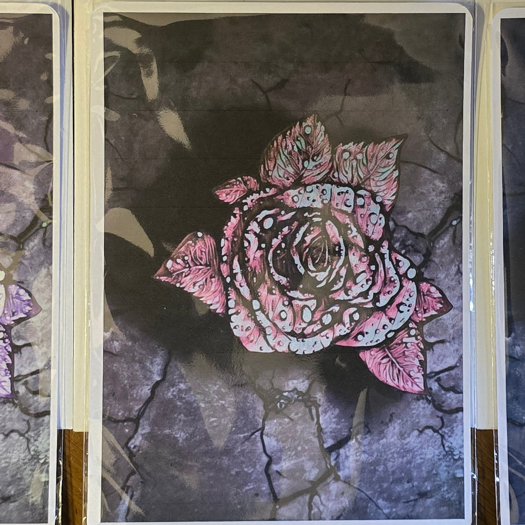 Mood Mail "Rose From the Concrete" 5x7 Art Print Bundle (Set of 3)