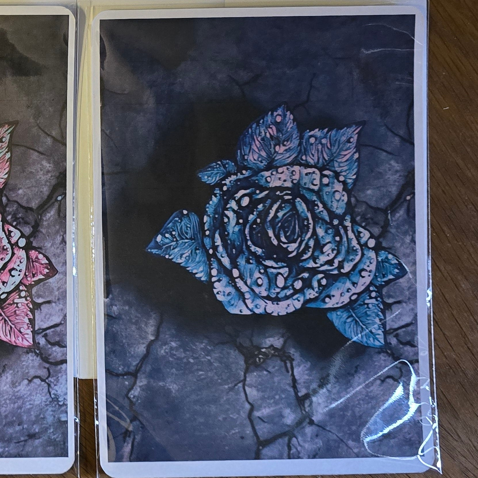 Mood Mail "Rose From the Concrete" 5x7 Art Print Bundle (Set of 3)