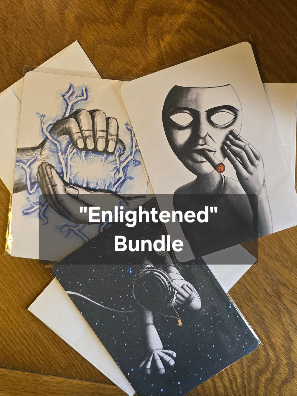 Mood Mail 5×7 Art Print Bundle (Set of 3)