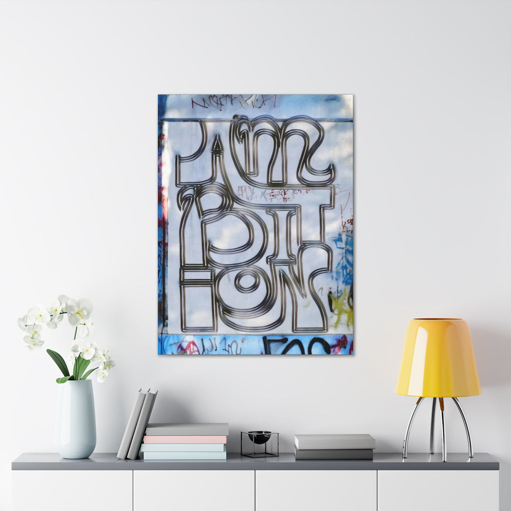 "Ambition" Art Canvas Print — Modern Abstract Wall Decor