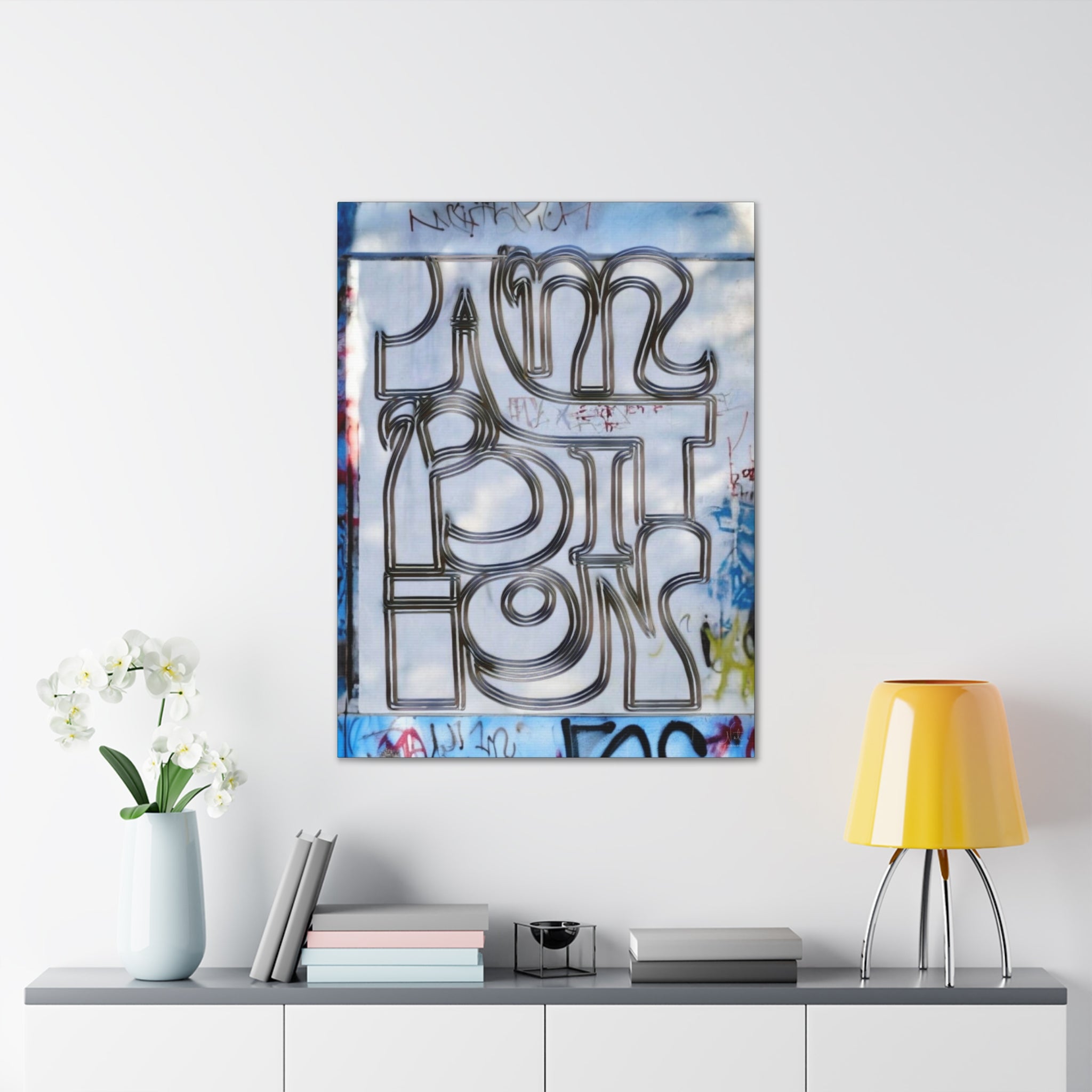 "Ambition" Art Canvas Print — Modern Abstract Wall Decor
