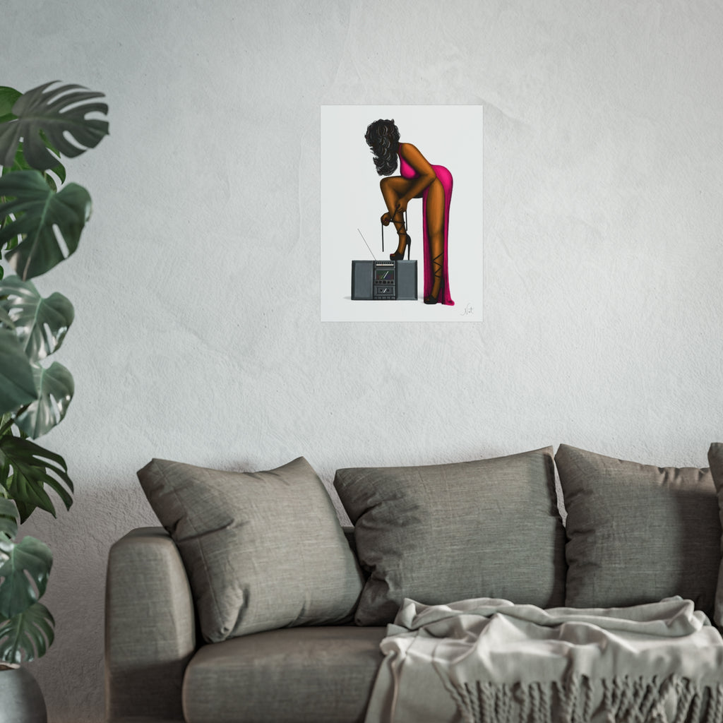 "Raspberry Rhapsody" Fine Art Poster