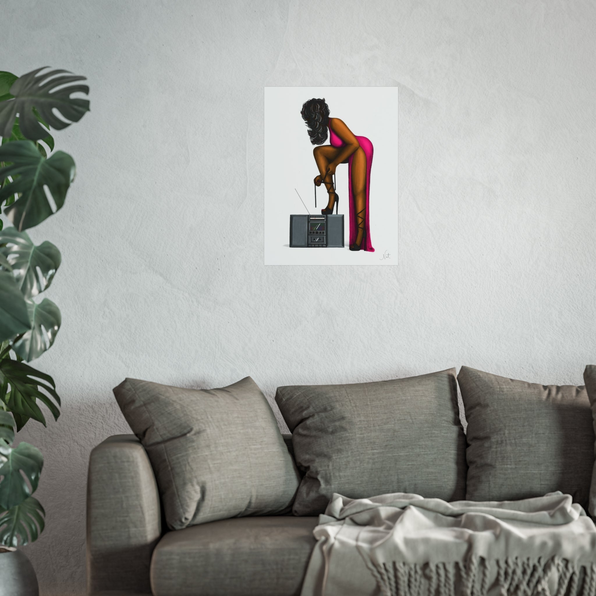 "Raspberry Rhapsody" Fine Art Poster