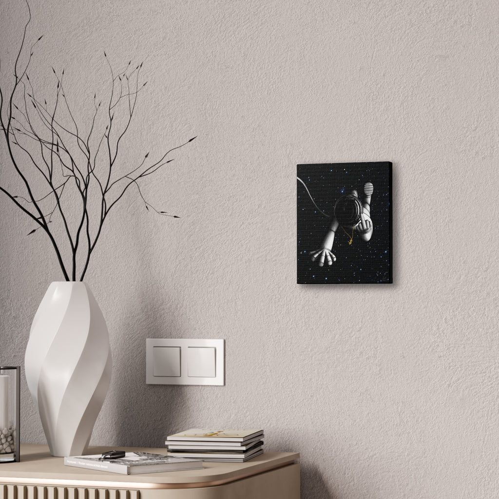 "Give Me Space" Art Canvas Print — Modern Abstract Wall Decor