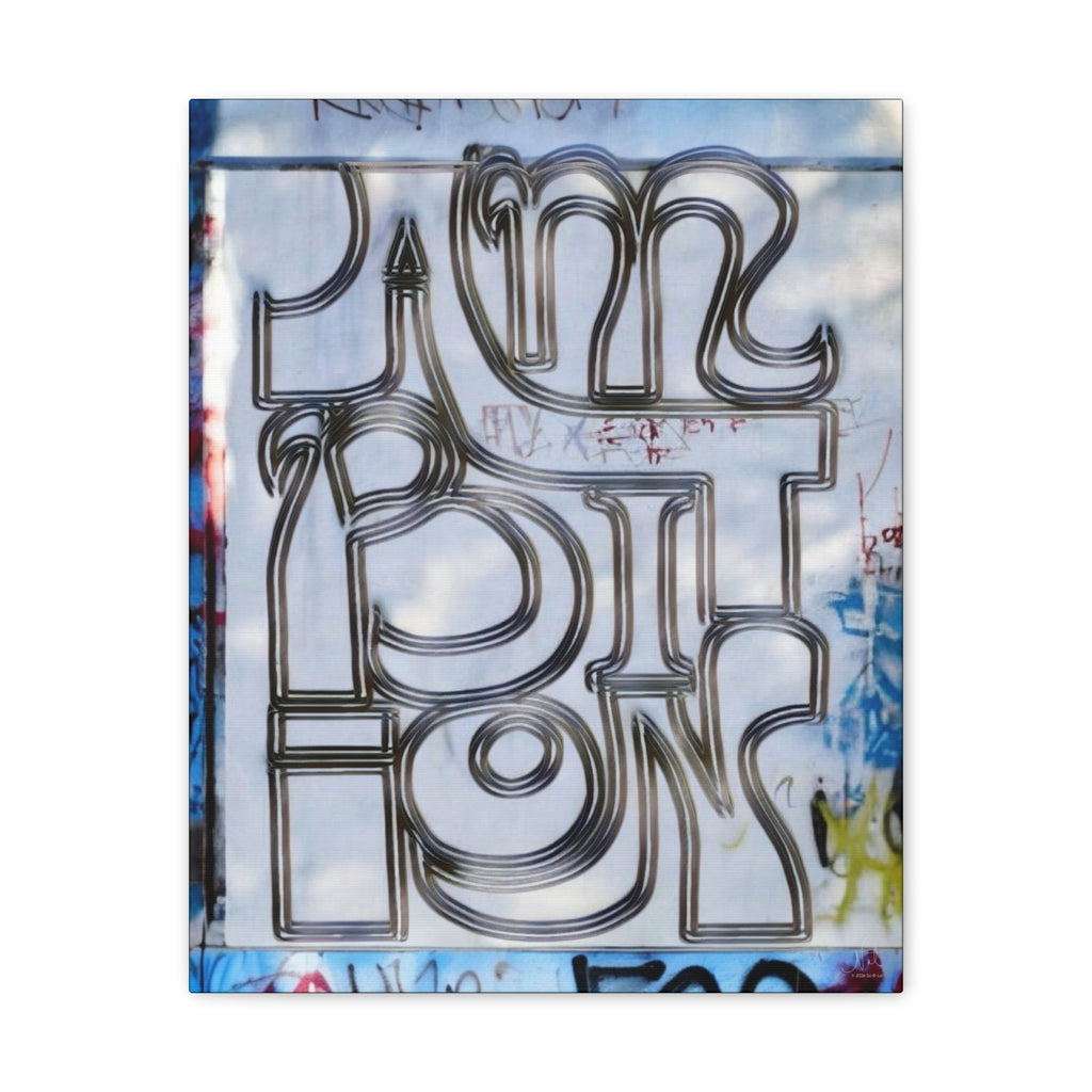 "Ambition" Art Canvas Print — Modern Abstract Wall Decor