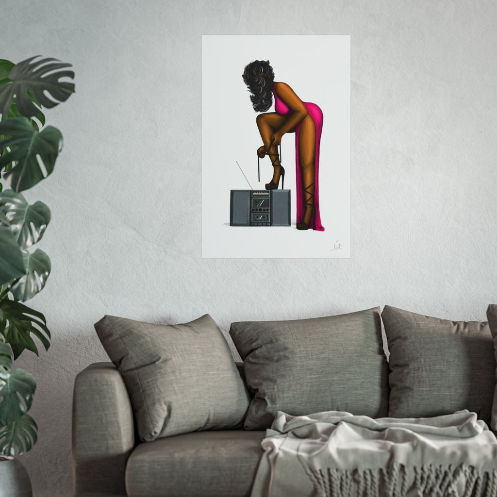 "Raspberry Rhapsody" Fine Art Poster