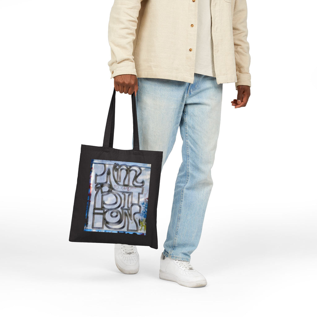 "Ambition" Canvas Tote Bag — Urban Graffiti Art Print