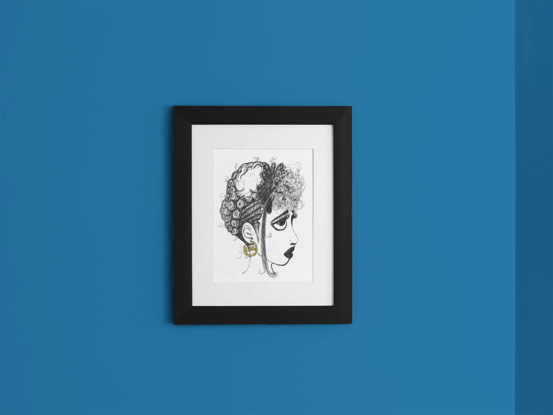 Mood Mail™ 5×7 Fine Art Print Card- "High Maintenance"