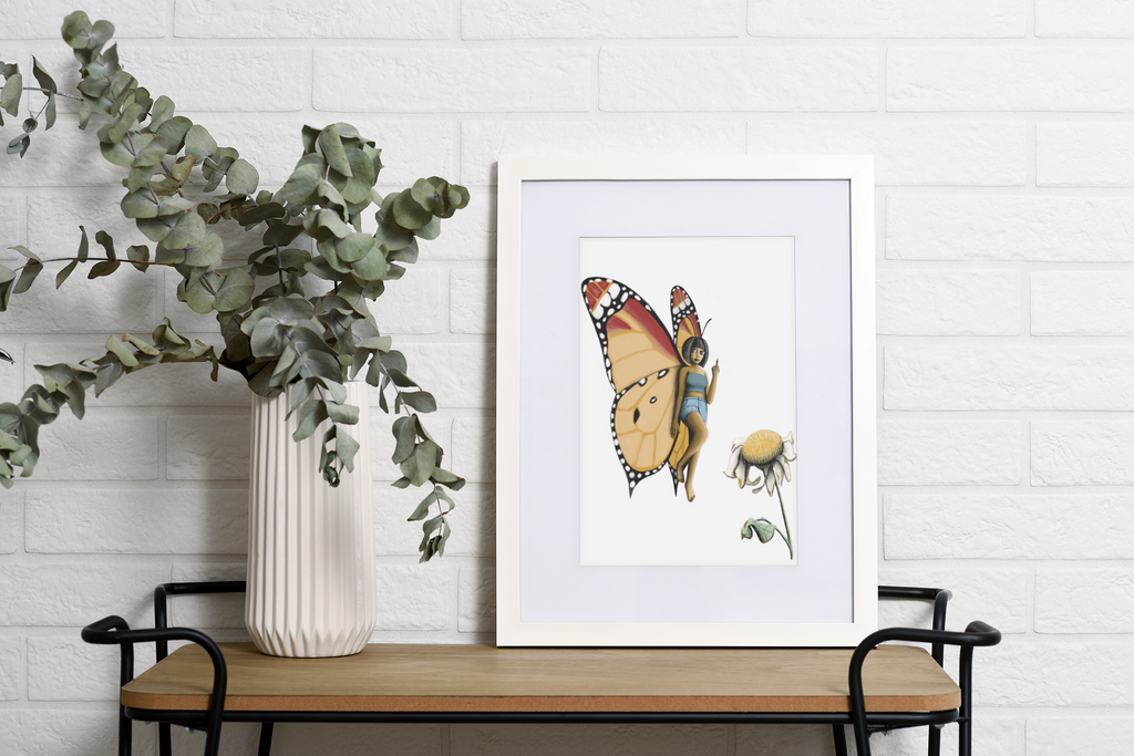 Mood Mail™ 5×7 Fine Art Print Card- "Beautiful Menace"