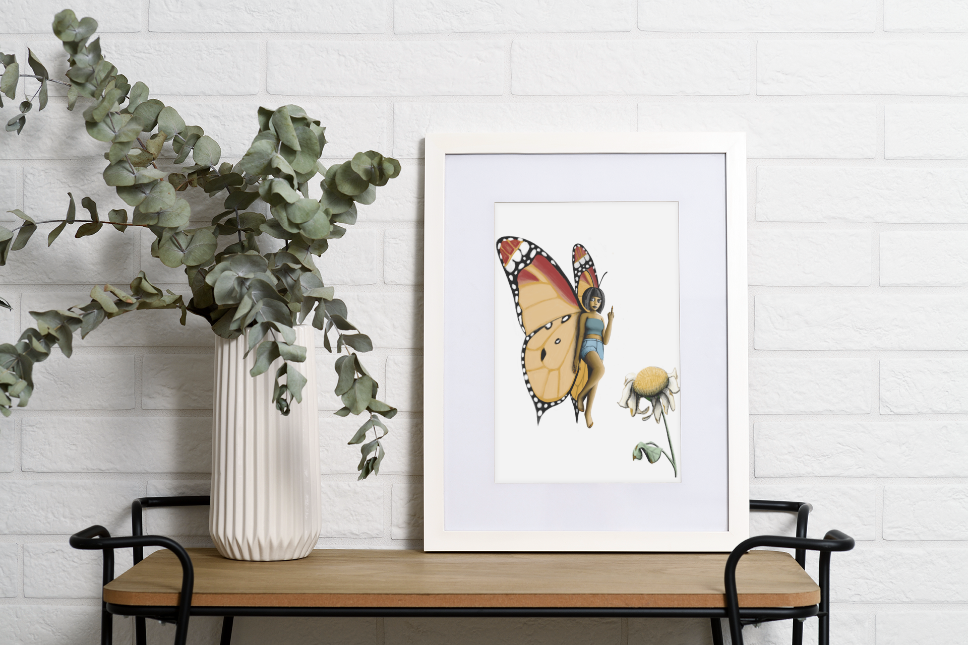 Mood Mail™ 5×7 Fine Art Print Card- "Beautiful Menace"