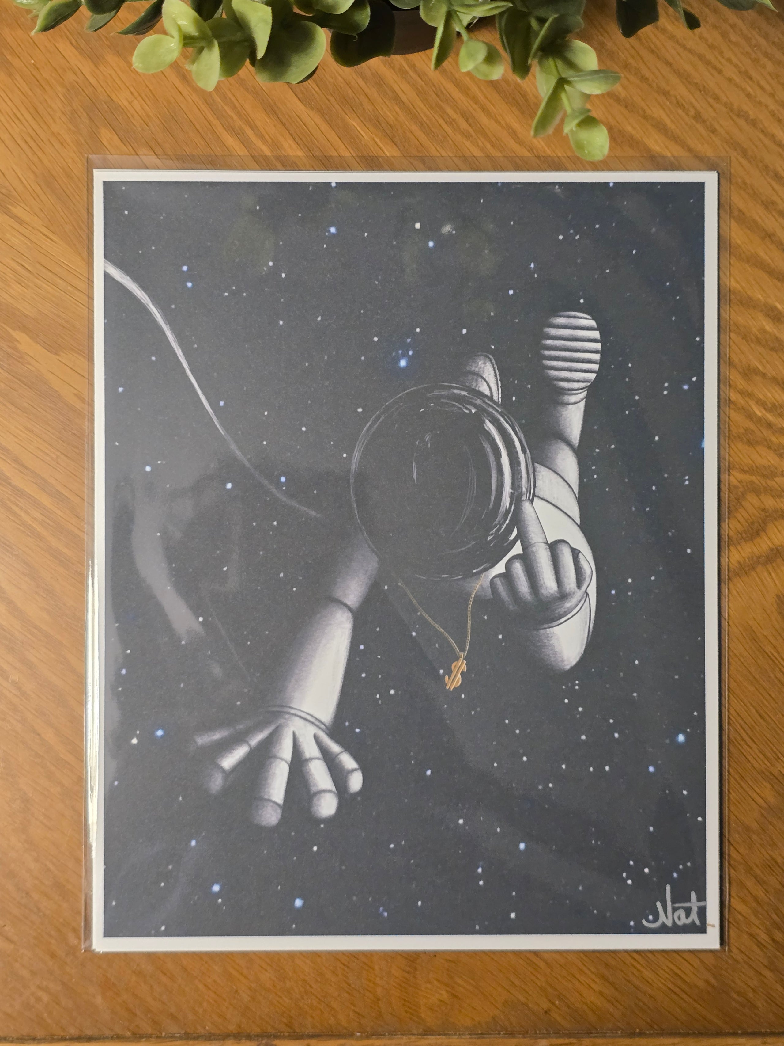 8×10 Certified Open Edition Fine Art Print- "Give Me Space"