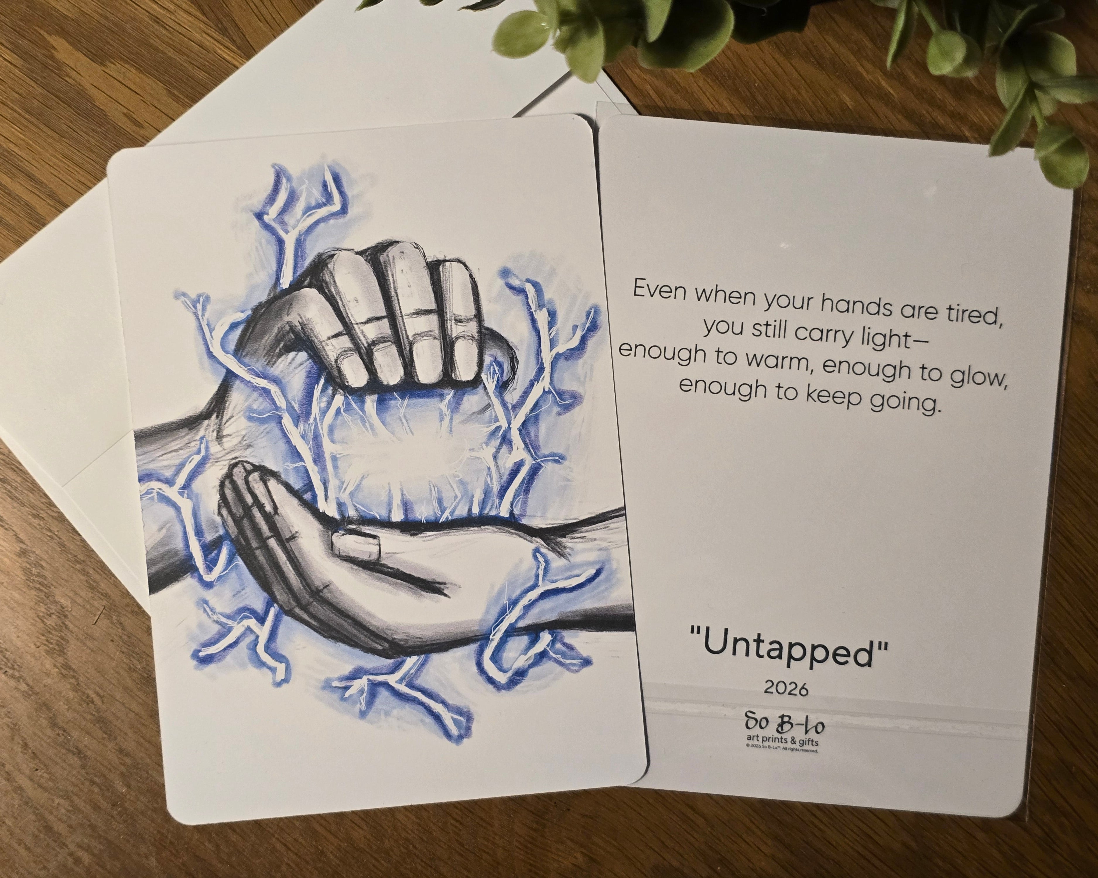 Mood Mail™ 5×7 Fine Art Print Card- "Untapped"