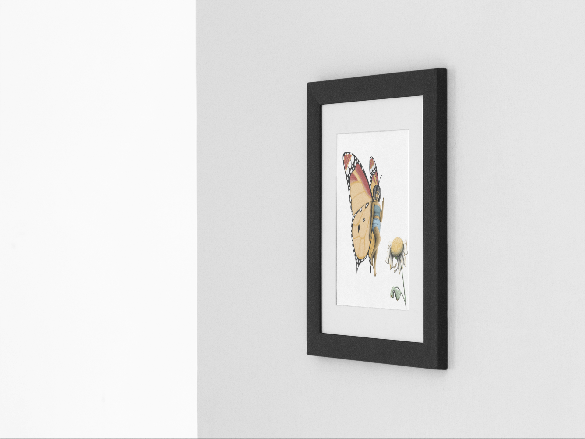 Mood Mail™ 5×7 Fine Art Print Card- "Beautiful Menace"