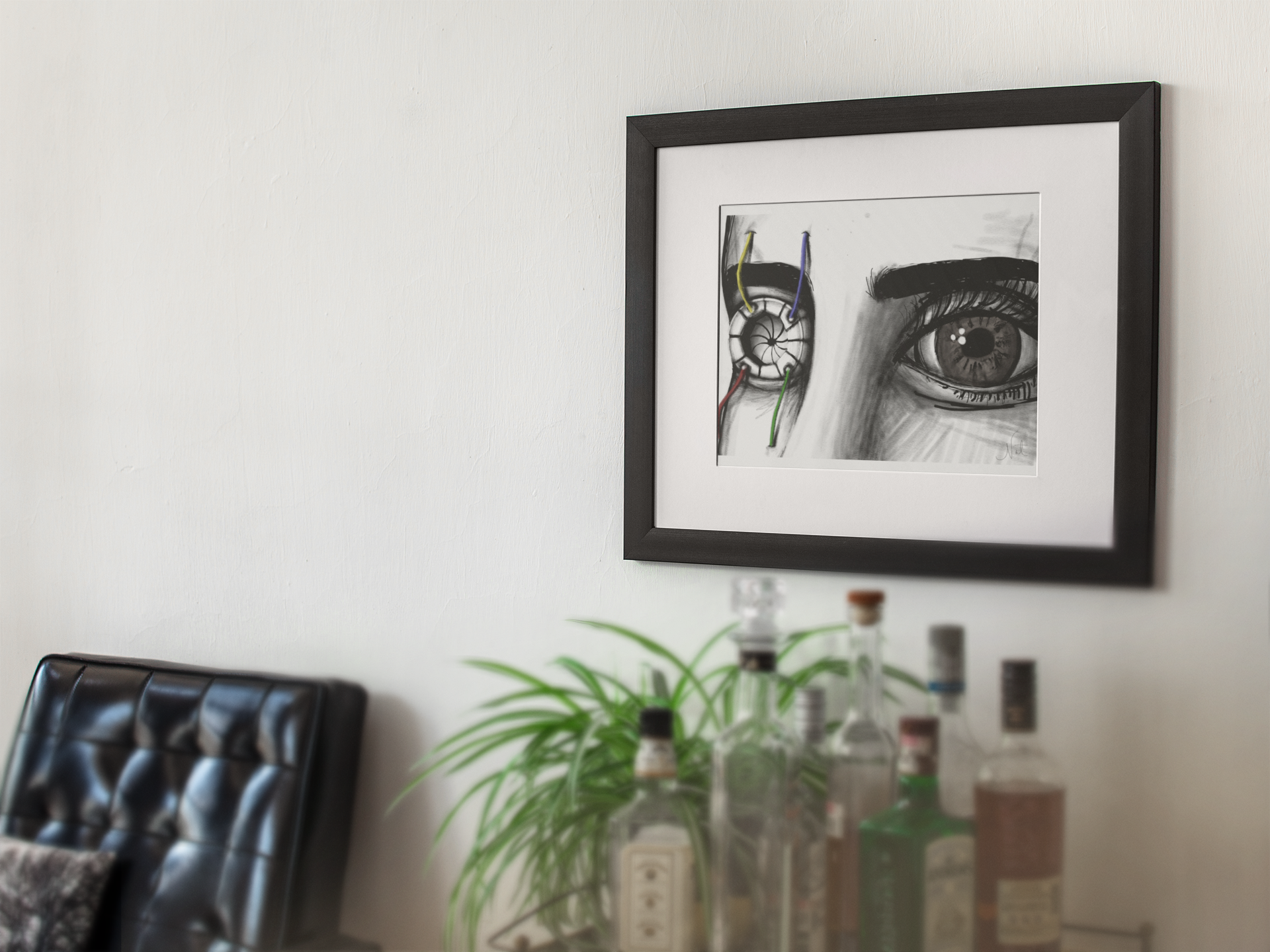 Mood Mail™ 5×7 Fine Art Print Card- "Nikkon-ic"