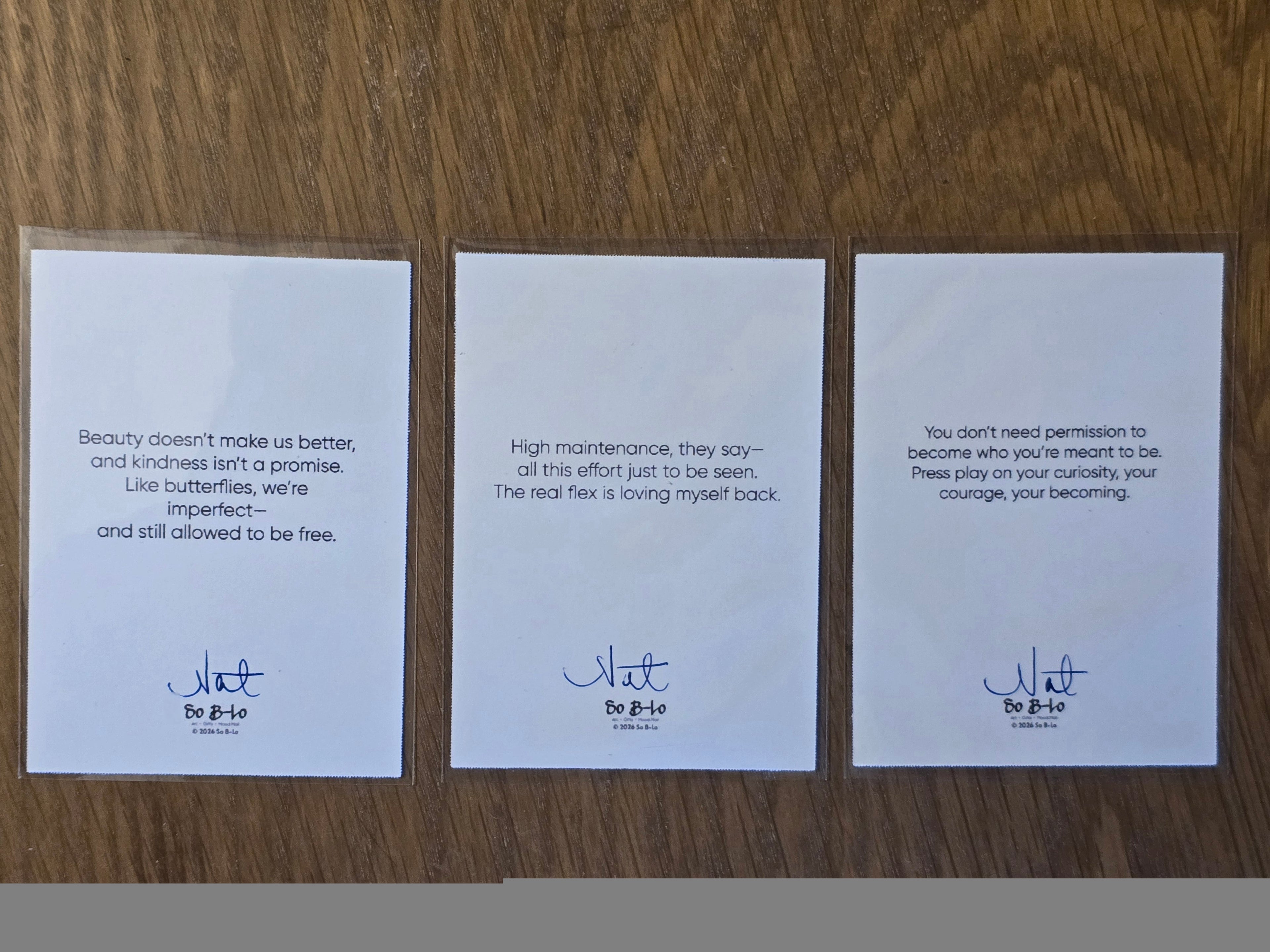 Mood Mail 2.5×3.5 ACEO Art Print Bundle (Set of 3)