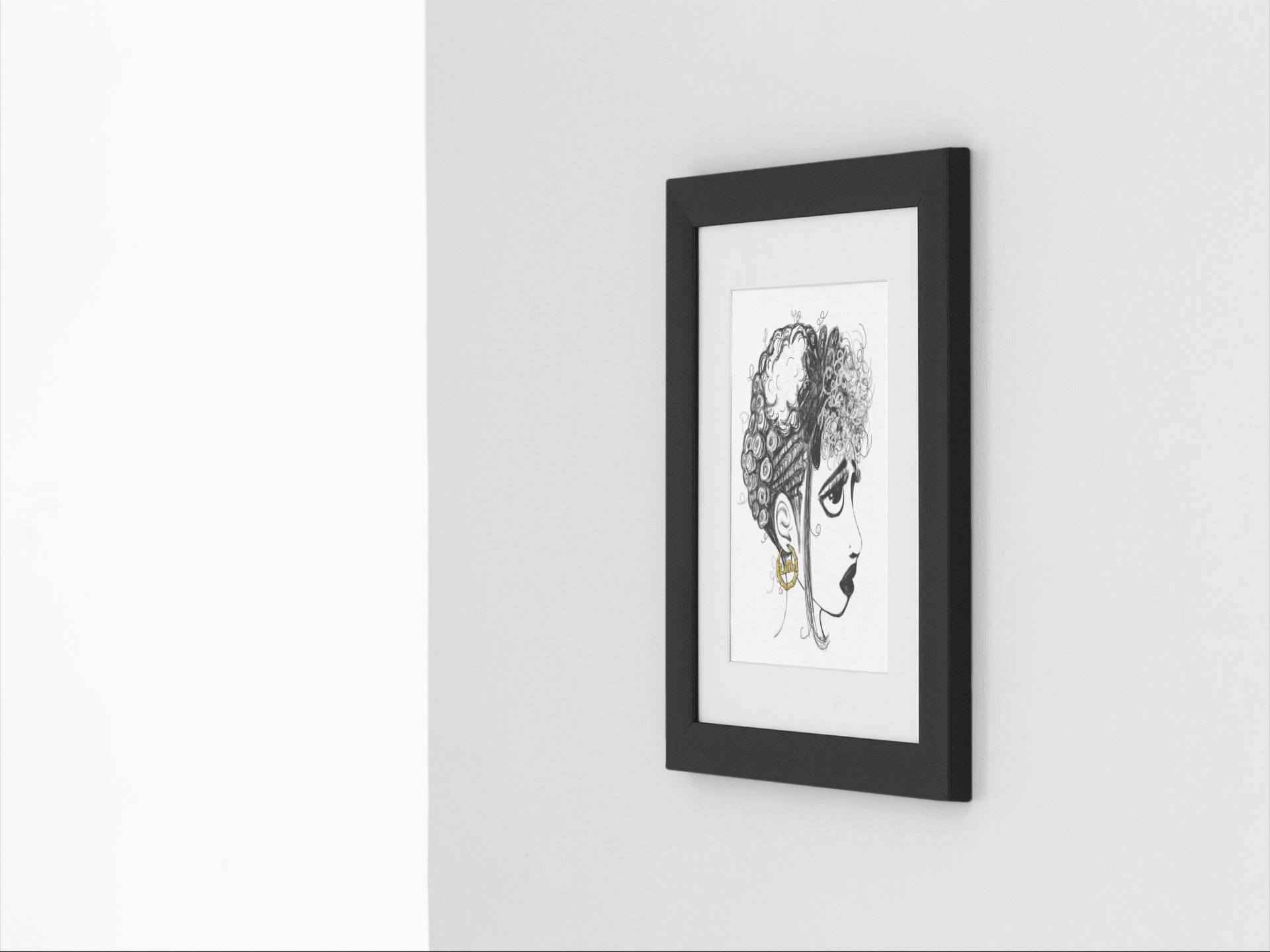 Mood Mail™ 5×7 Fine Art Print Card- "High Maintenance"