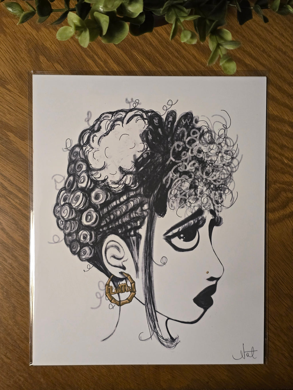 8×10 Certified Open Edition Fine Art Print- "High Maintenance"