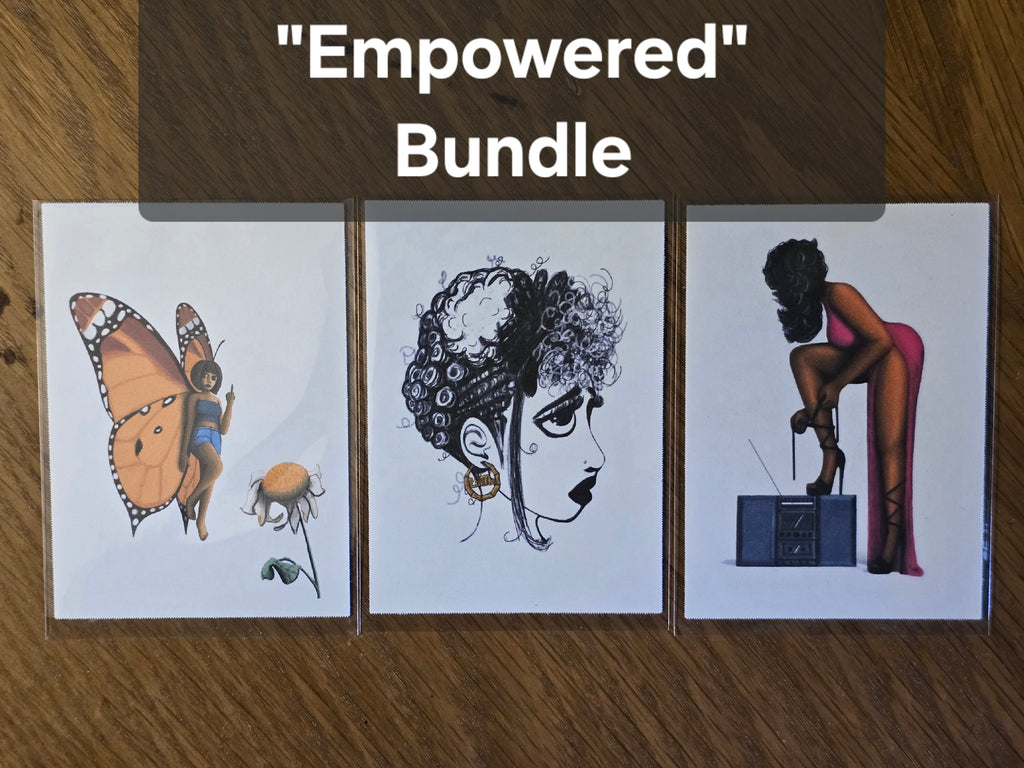 Mood Mail 2.5×3.5 ACEO Art Print Bundle (Set of 3)