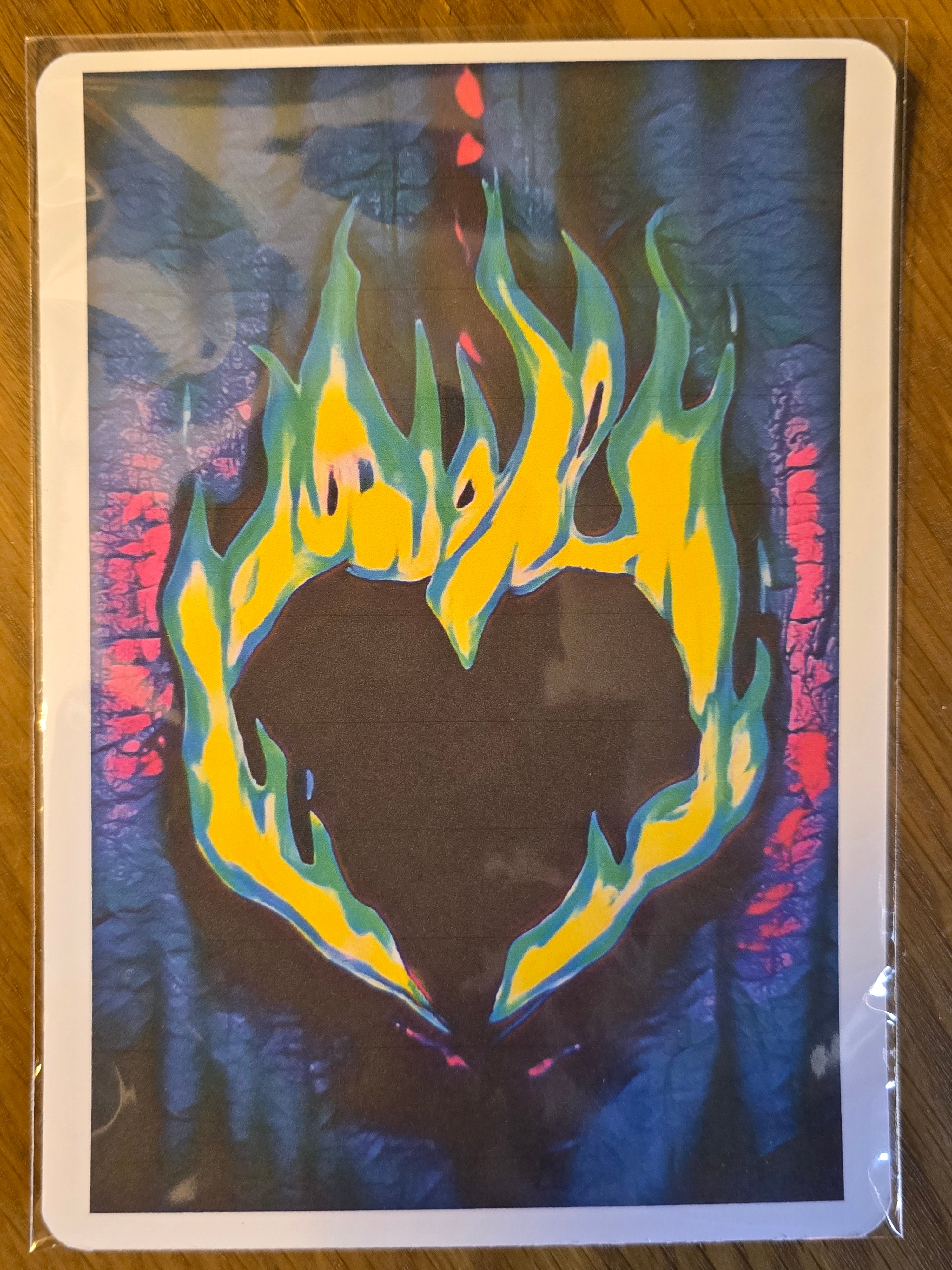 Mood Mail "Fire x Desire" 5x7 Art Print and Magnet Set