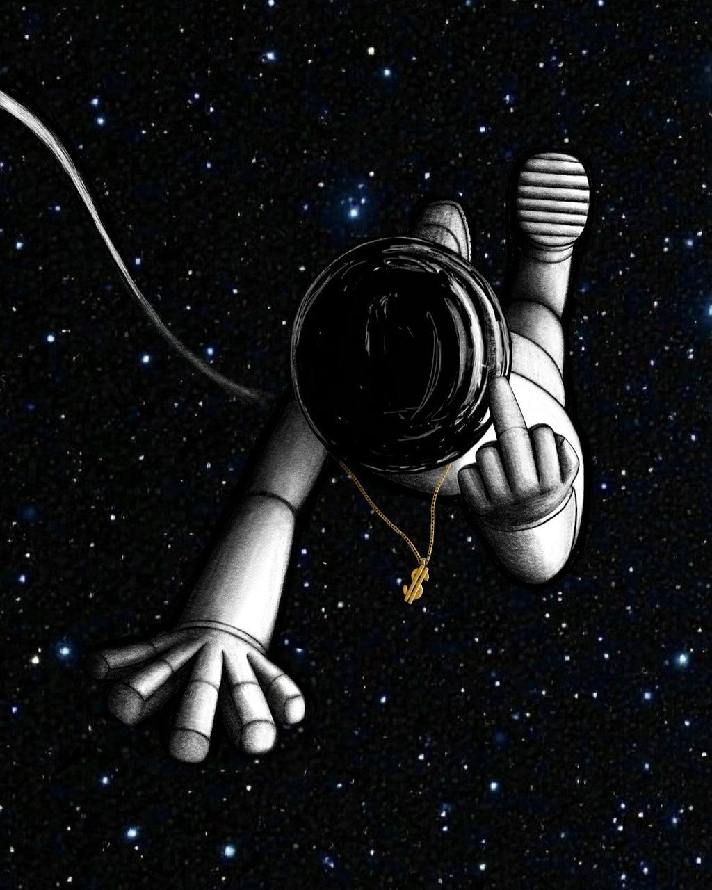 8×10 Certified Open Edition Fine Art Print- "Give Me Space"