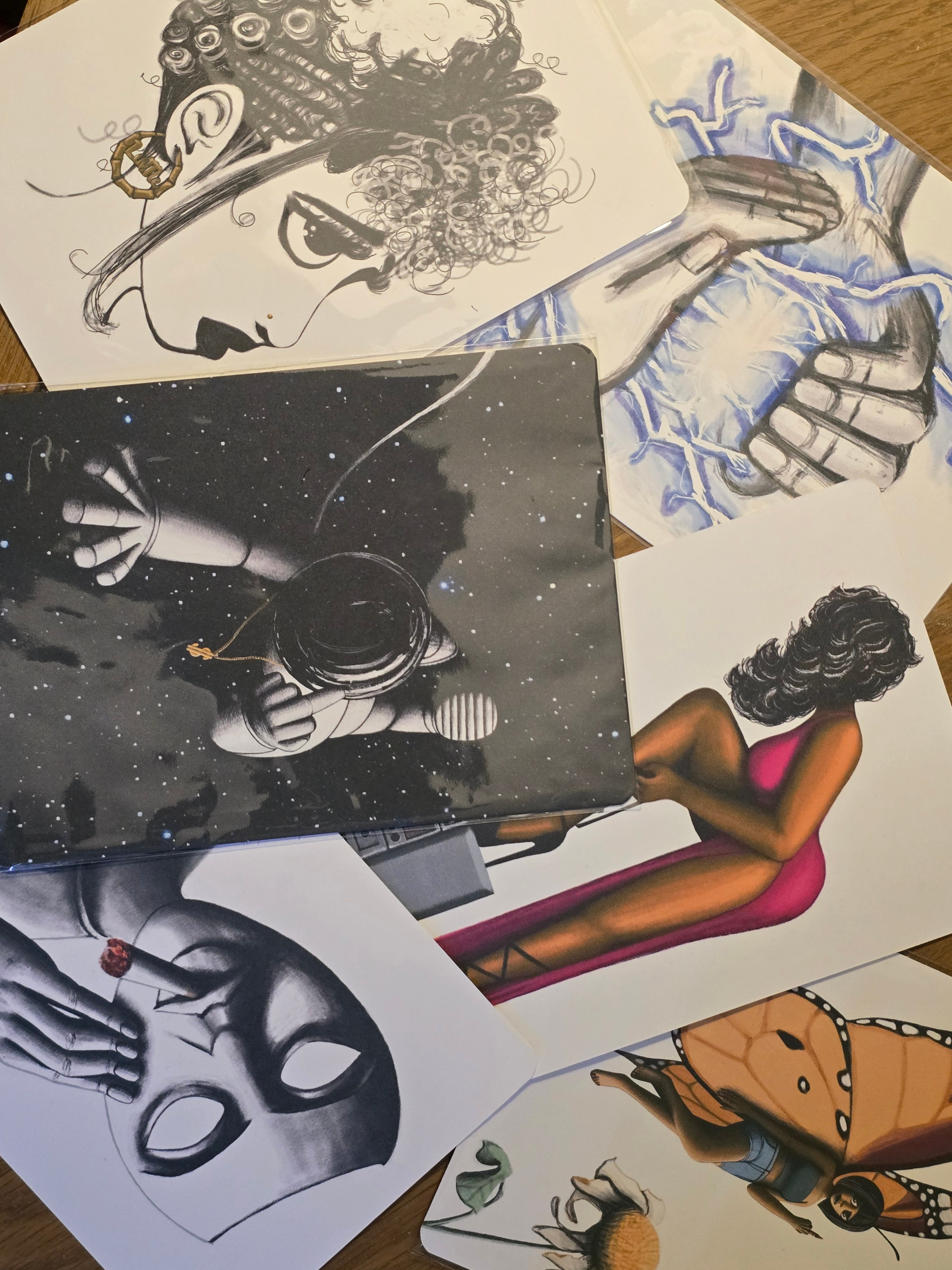 Mood Mail 5×7 Art Print Bundle (Set of 3)