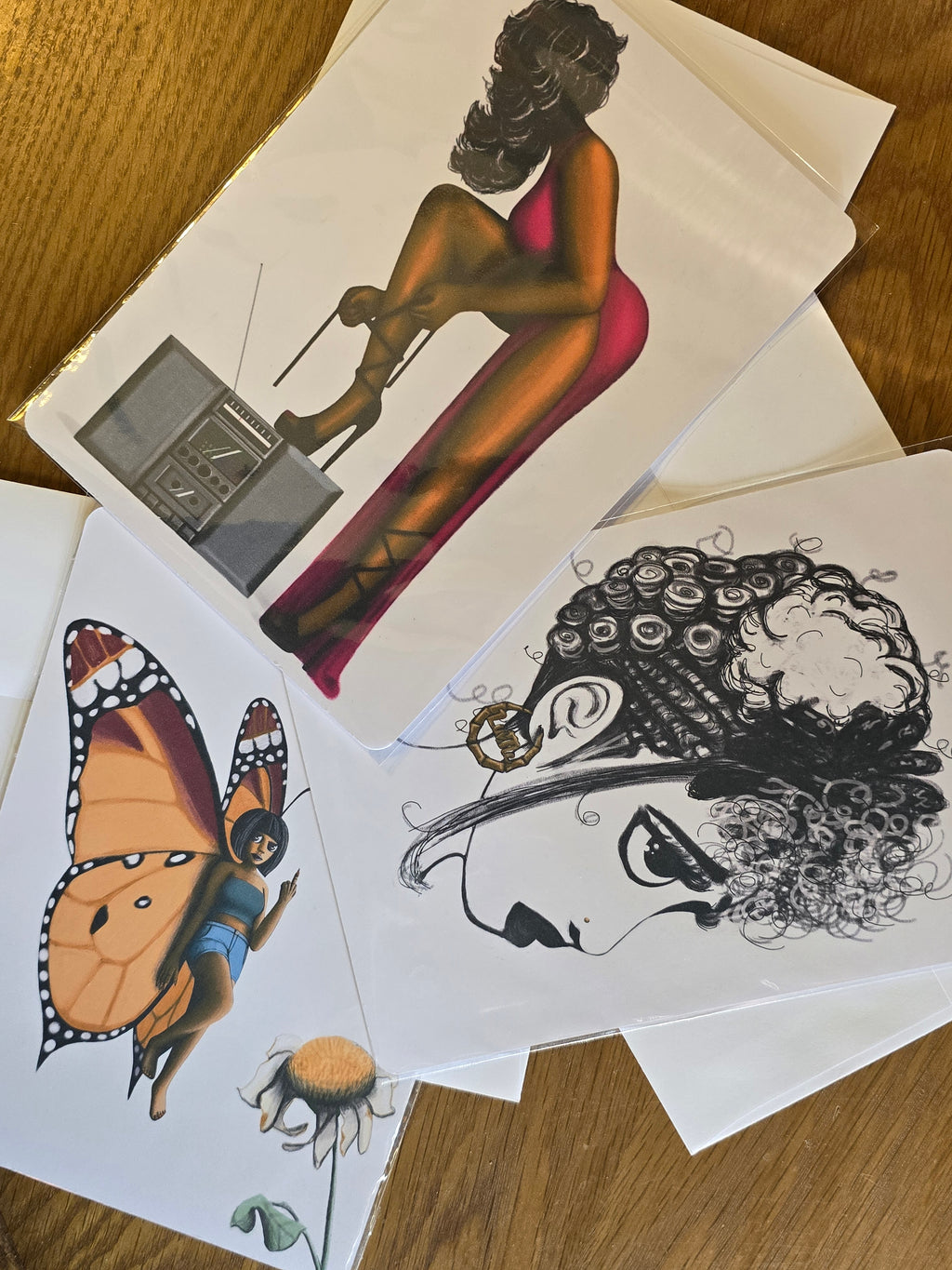 Mood Mail 5×7 Art Print Bundle (Set of 3)