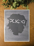 8×10 Certified Open Edition Fine Art Print- "Save Yourself"