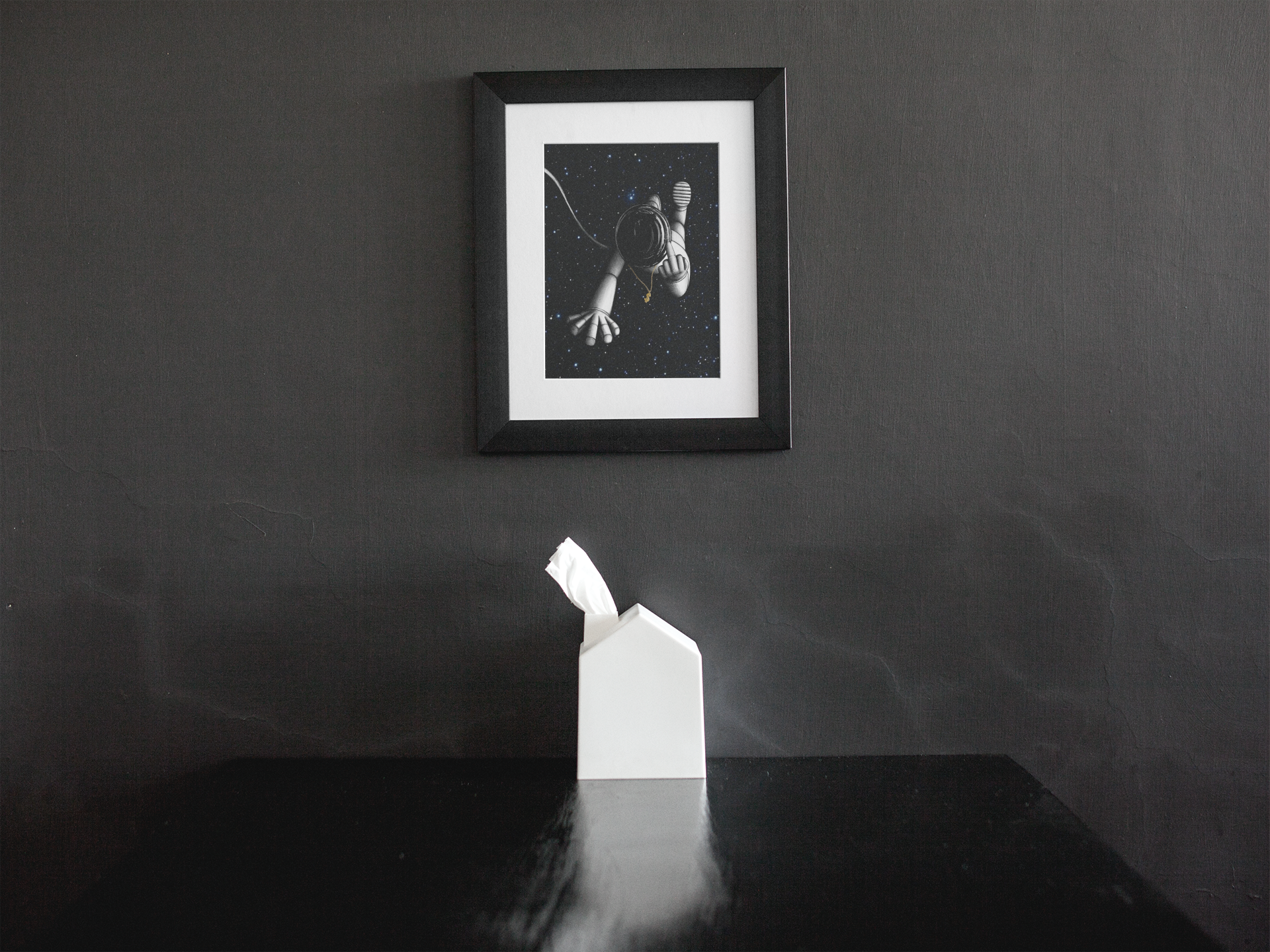 Mood Mail™ 5×7 Fine Art Print Card- "Give Me Space"