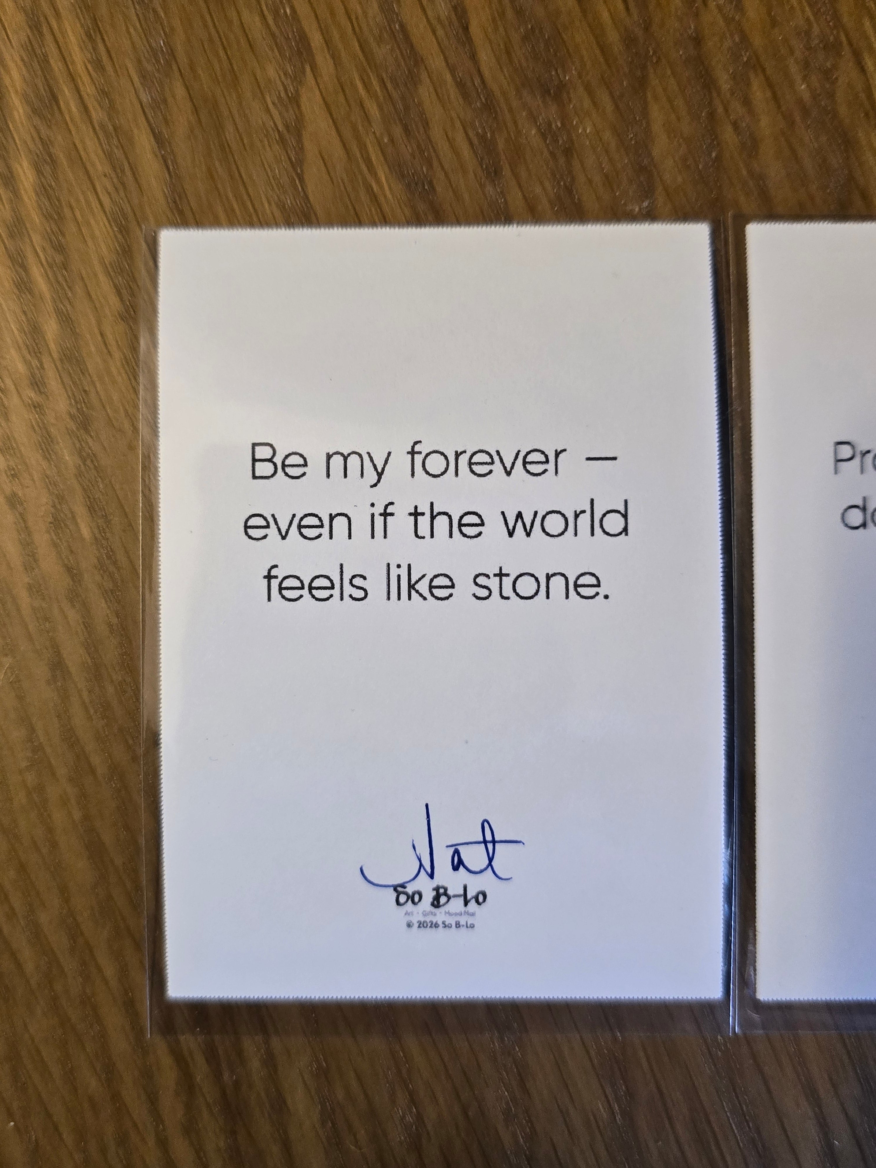 Mood Mail "Rose from the Concrete" 2.5×3.5 ACEO Art Print Bundle (Set of 3)