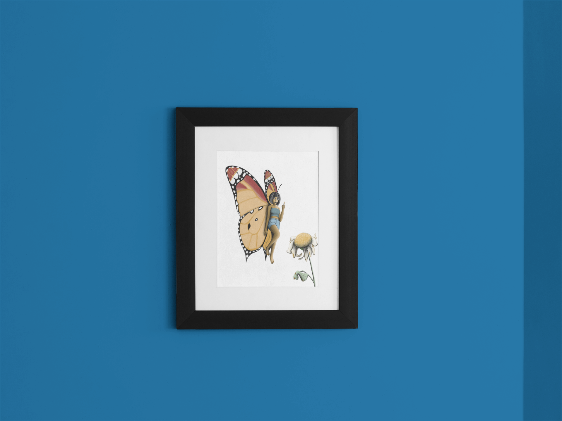Mood Mail™ 5×7 Fine Art Print Card- "Beautiful Menace"