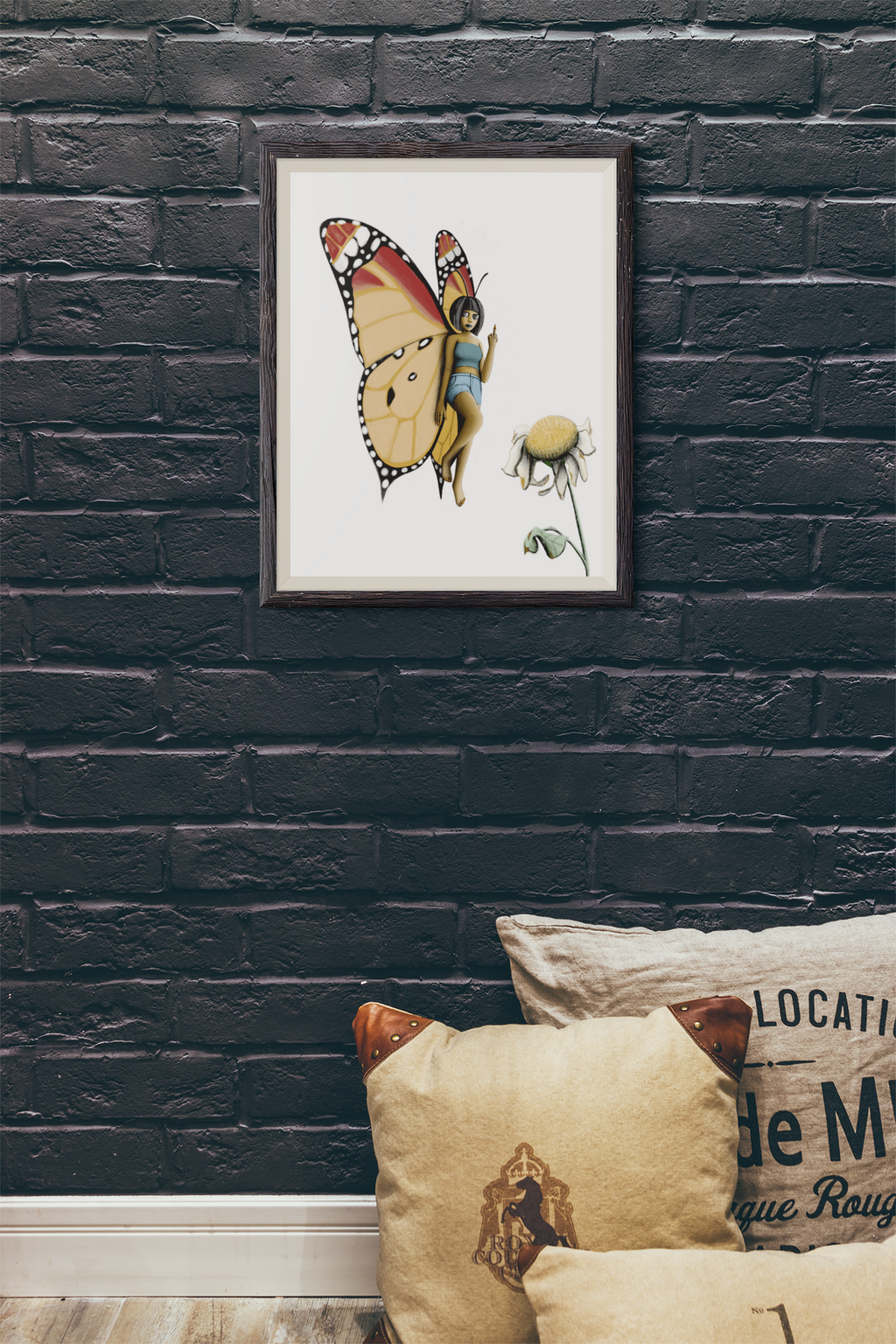 8×10 Certified Open Edition Fine Art Print- "Beautiful Menace"