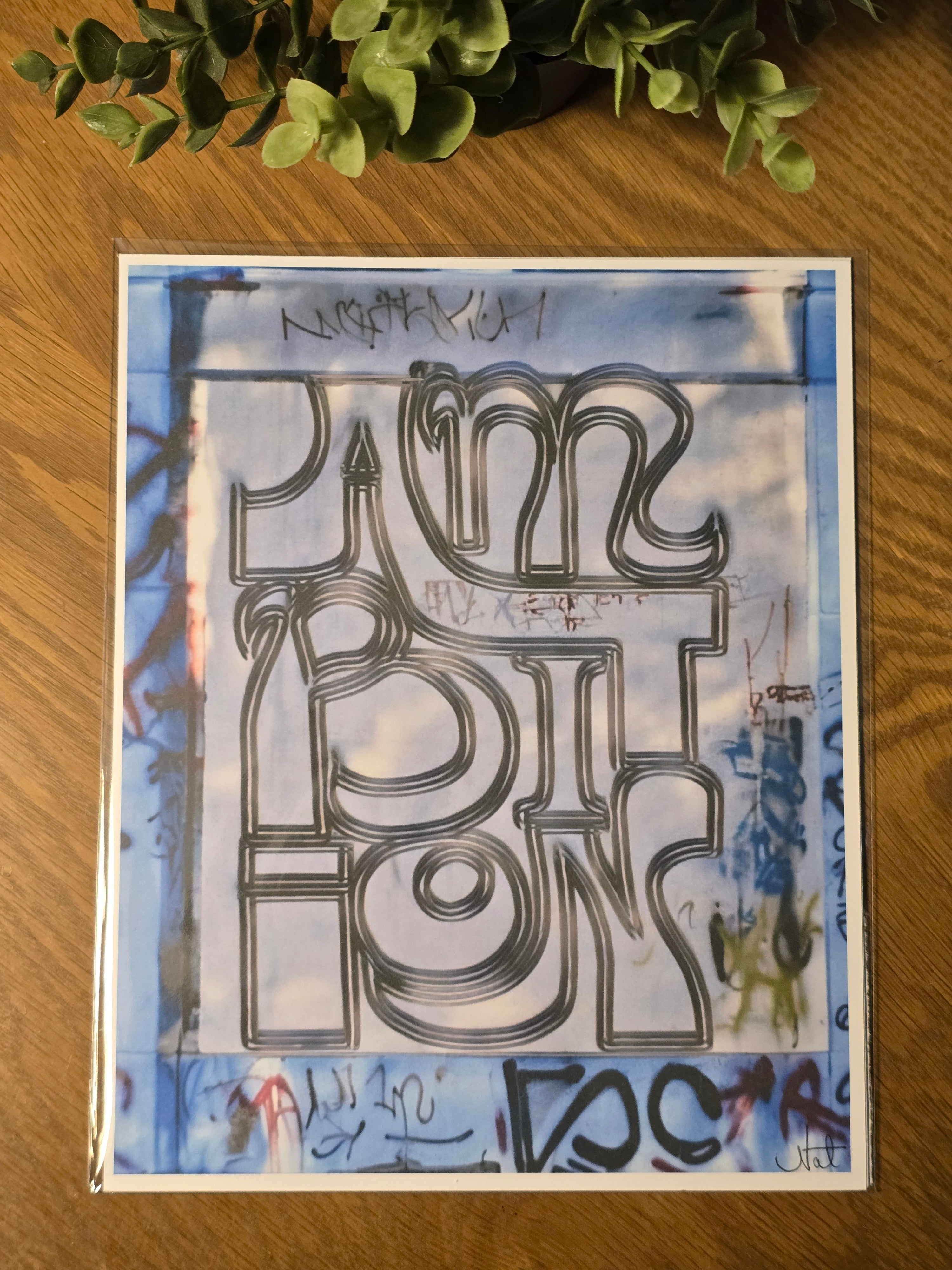 8×10 Certified Open Edition Fine Art Print- "Ambition"