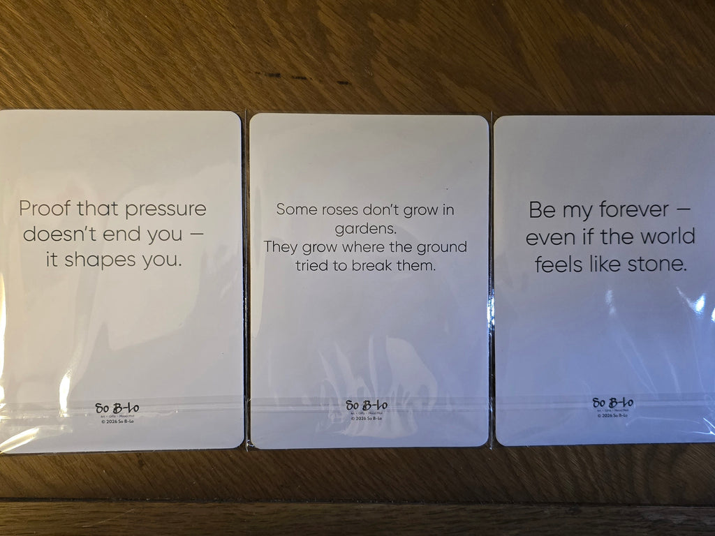 Mood Mail "Rose From the Concrete" 5x7 Art Print Bundle (Set of 3)