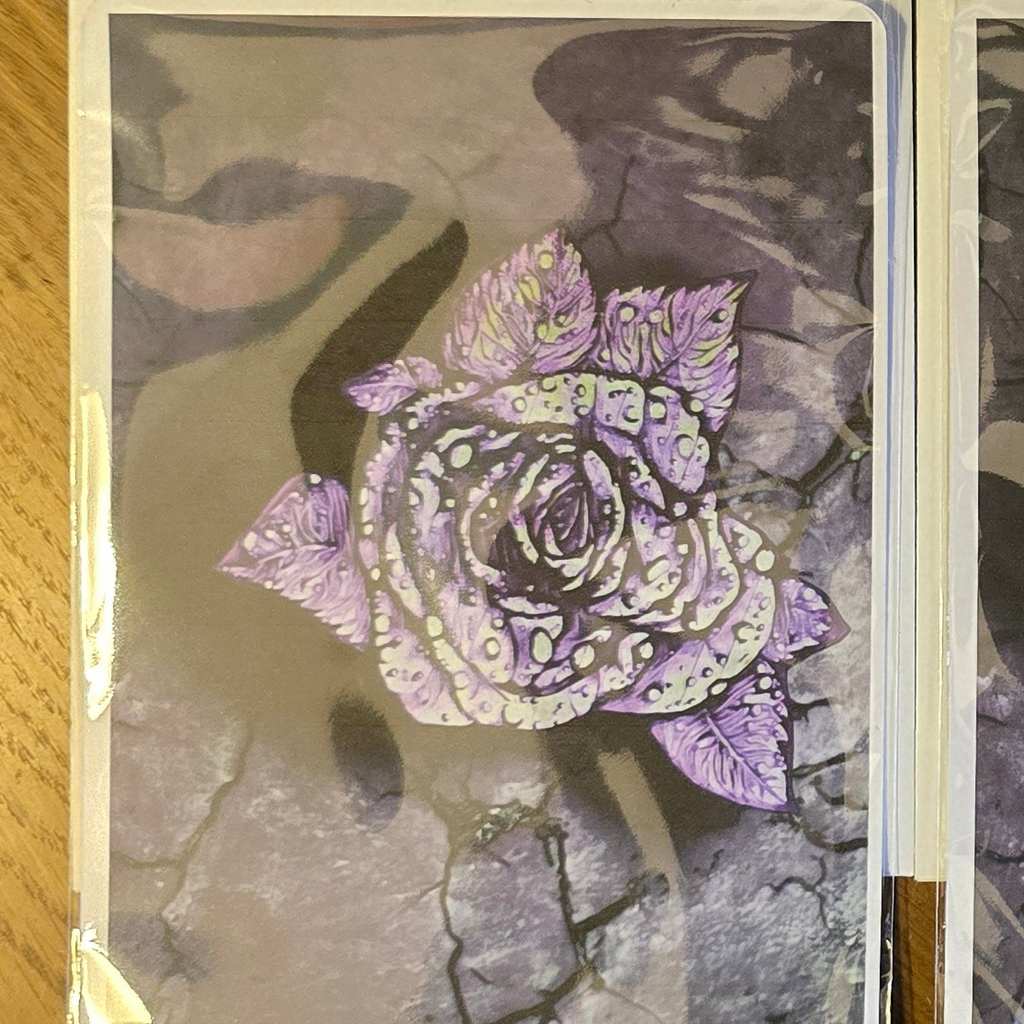 Mood Mail "Rose From the Concrete" 5x7 Art Print Bundle (Set of 3)